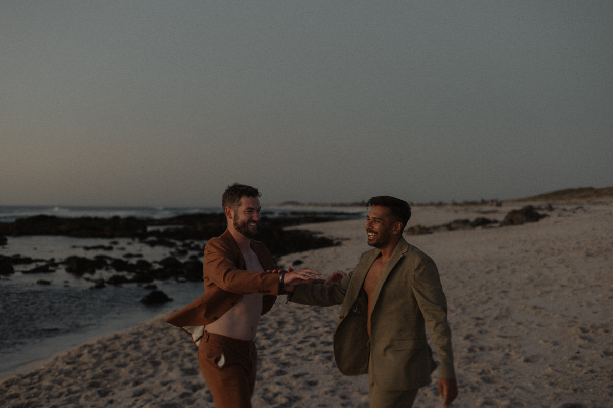 sunset photshoot cape town