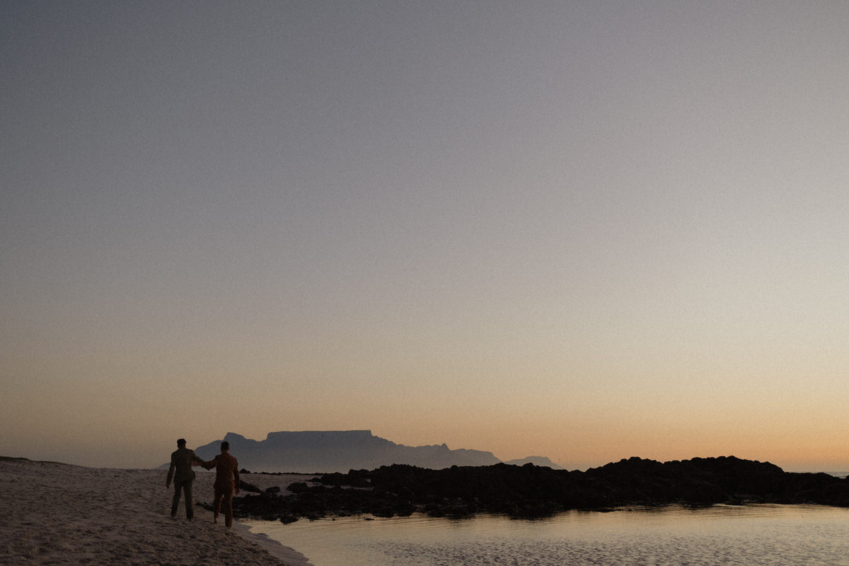 Blouberstrand cape town sunset