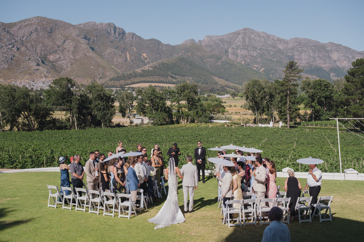 bride walking down the isle with her father