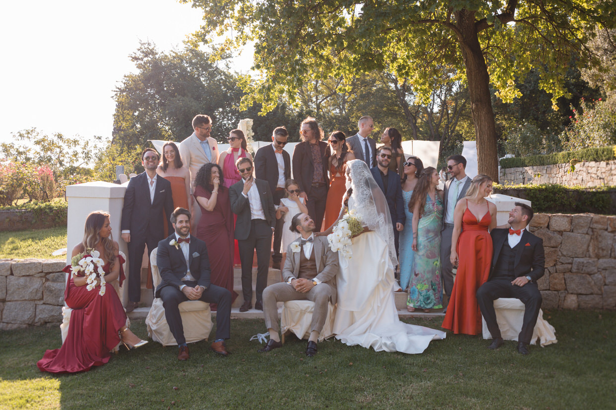 wedding group photo